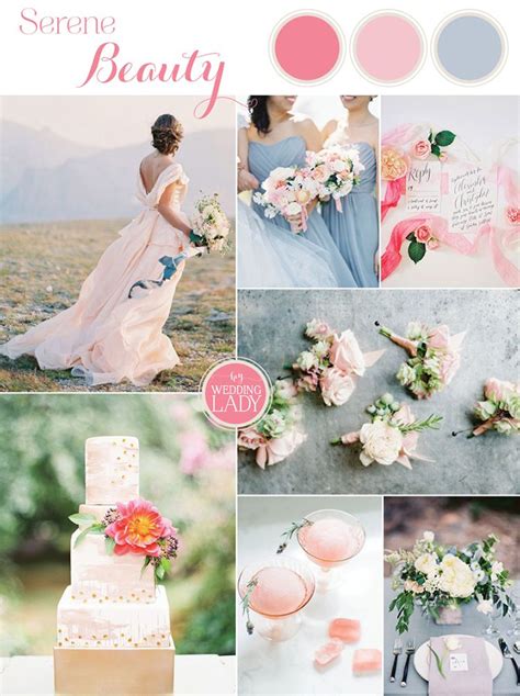 Serene Beauty Romantic Wedding Inspiration In Rose Quartz And Serenity