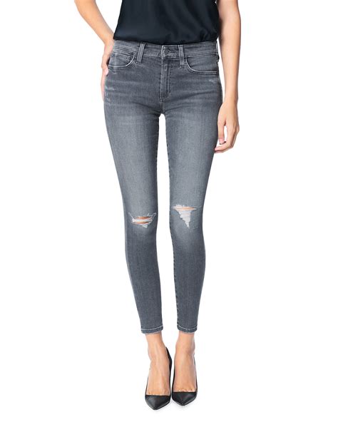 Joes Jeans The Icon Ankle Distressed Skinny Jeans Neiman Marcus