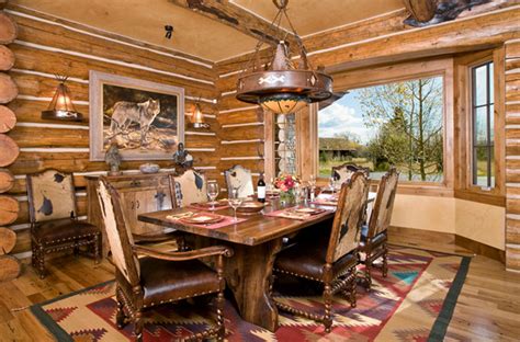 Create the dining room furniture of your dreams. 20 Unique Western Dining Rooms | Home Design Lover