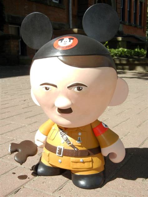 Hitler Toy Goes To Disneyland