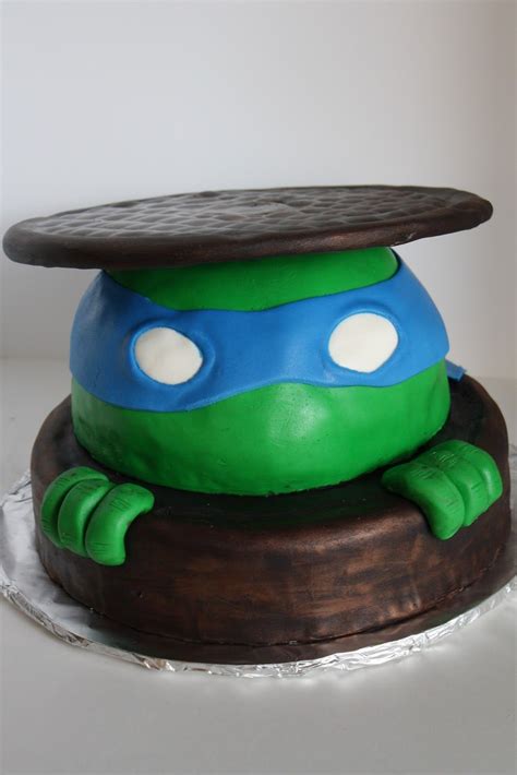 Sab Cakes Teenage Mutant Ninja Turtles Leonardo Cake Ninja Turtle