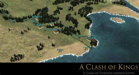 World Map Image A Clash Of Kings Game Of Thrones Mod For Mount