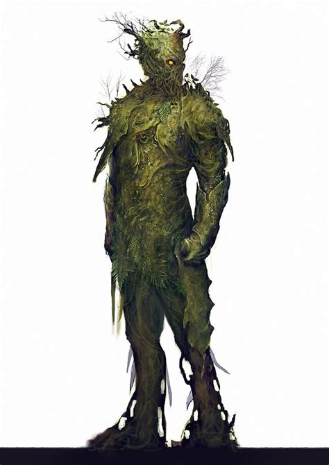Sons Of Trees By Nahelus On Deviantart Tree Monster Creature Concept