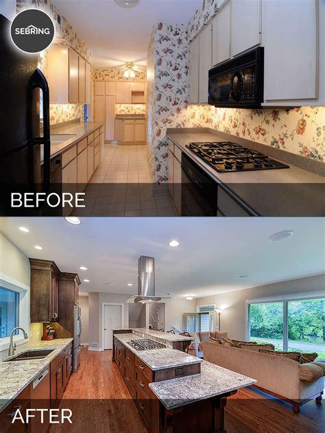 Dan And Anns Kitchen Before And After Pictures Sebring Design Build