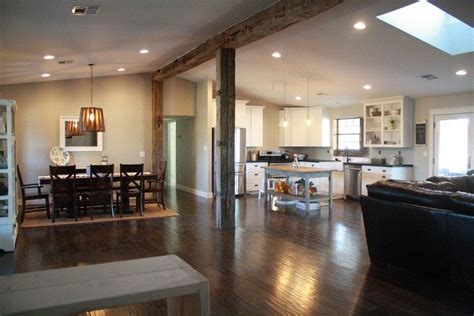 Reclaimed Barn Wood Beams For Remodeled Kitchen Porter Barn Wood