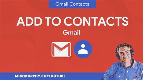 Gmail How To Add Sender To Contacts Youtube
