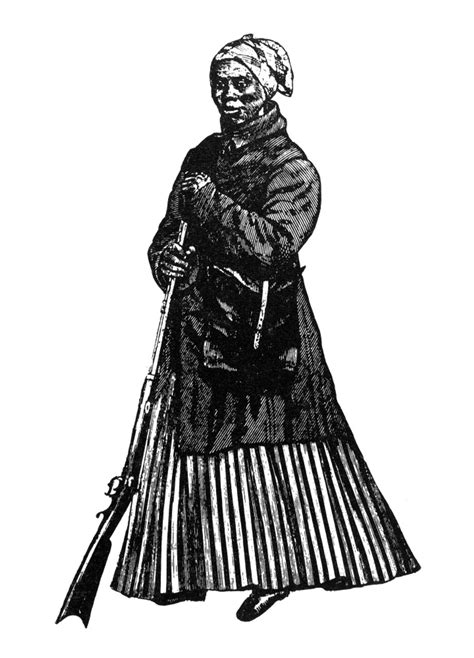 Harriet Tubman C1823 1913 Namerican Abolitionist Wood Engraving
