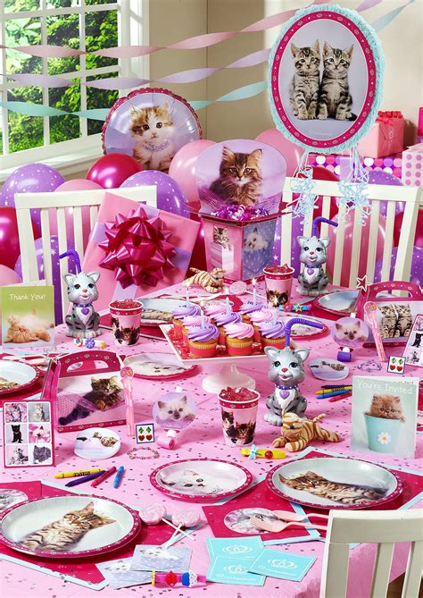 Rachaelhale Glamour Cats Ultimate Party Pack Girls Birthday Party