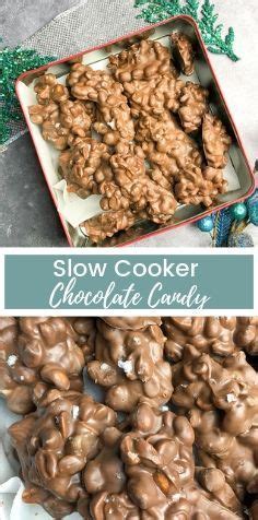I'm curious and may try it out some year to see if it's true, despite my. Trisha Yearwood's Slow Cooker Chocolate Candy Slow Cooker ...