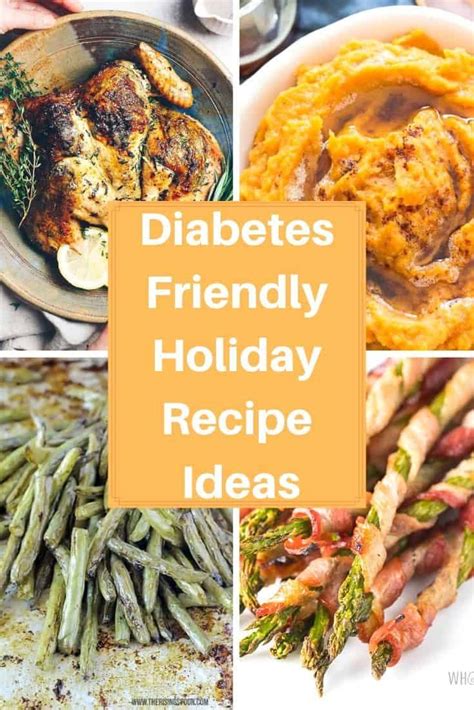 I love making homemade healthier versions of processed foods. Diabetes Friendly Holiday Recipe Ideas | Diabetic friendly, Diabetic thanksgiving recipe, Food ...