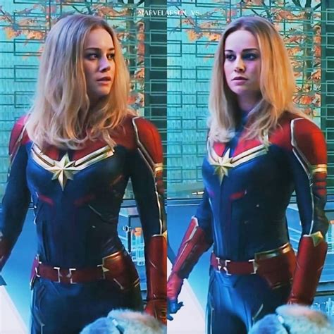 Look How Beautiful She Is Perfect 😍 ⠀ ⠀⠀ 📸 Brie Larson In Behind The Scenes Of Avengers Endgame