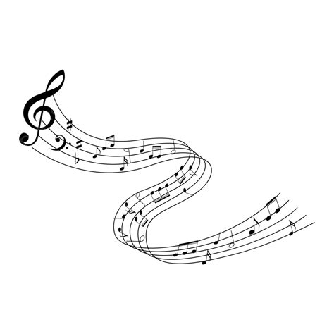 Music Note Vector Hd Png Images Black Music Note Decorative Music