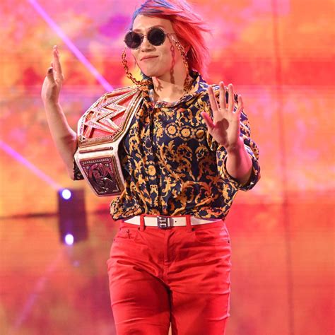 asuka is presented a new women s title friday night smackdown june 9 2023 wwe photo