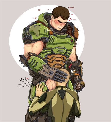 Doom And Gears Of War Horny And Sexy Art Photo 4