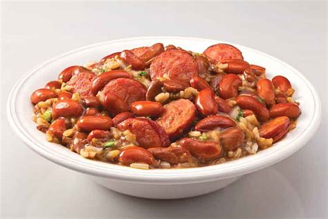 Red Beans And Rice With Sausage Entree Big Easy Foods