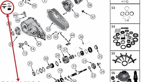 Jeep Wrangler YJ Shift Linkage Repair Kit NP231 Transfer Case 87-95