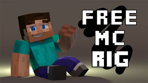 Free Advanced Minecraft Rig Blender Timcreations Rig V4 Youtube