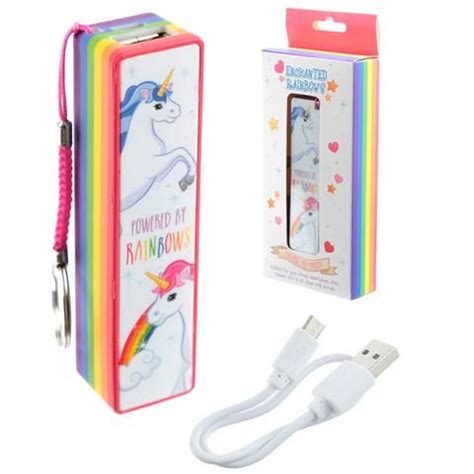 Simply connect your charging cable with cell phones. Handy Portable USB Power Bank - Unicorn Design | Portable ...