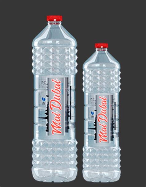 packaged mineral drinking water bottle by boundary beverages mai dubai water bottle design