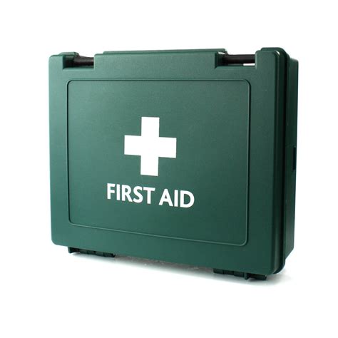 Waterproof gasket also keeps out dirt. HGV First Aid Kit in Smallwood Box