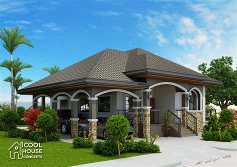 Elegant One Storey Elevated Home Plan Cool House Concepts
