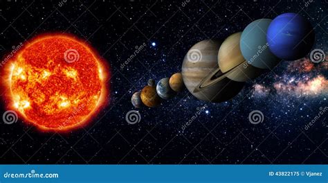 Solar System Stock Illustration Image 43822175