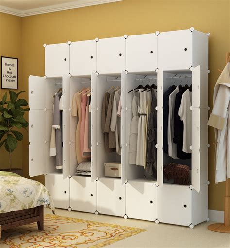 Even triple hang is possible with an extended lift at the top, a standard lift in the middle and a stationary clothes rail at the bottom. 2021 Portable Wardrobe Closet For Hanging Clothes ...