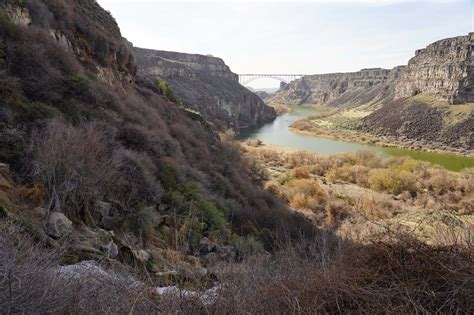 Pillar Falls - Eccentric Formations On The Snake River
