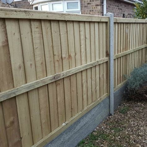 Closeboard Fence Panel Feather Edge Pressure Treated Free Delivery