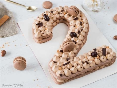 Number cake chocolat vanille gianduja pâte à sucre fantastik dessert gâteau d'anniversaire gâteau noisettes. Number cake chocolat praliné - Recette par La cuisine d ...