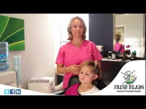 Fresh Heads Lice Removal - At Home Comb Out - YouTube