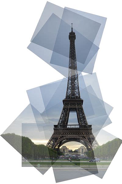 Petit tour eiffel faite de lettre et de mots. File:Tour Eiffel - First Panography by Alexandre Duret ...