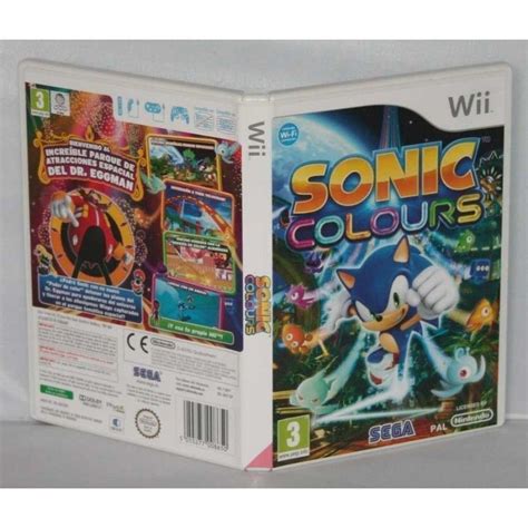 Comprar El Videojuego Sonic Colours Para Nintendo Wii