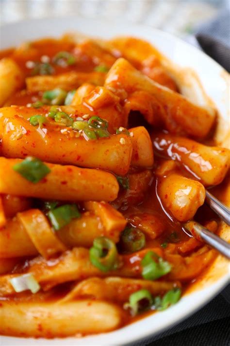 Tteokbokki Dukbokki 떡볶이 Pickled Plum Recipe Recipes Korean