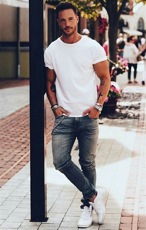 white t shirt outfit ideas for men mens fashion style white shirt outfits shirt outfit