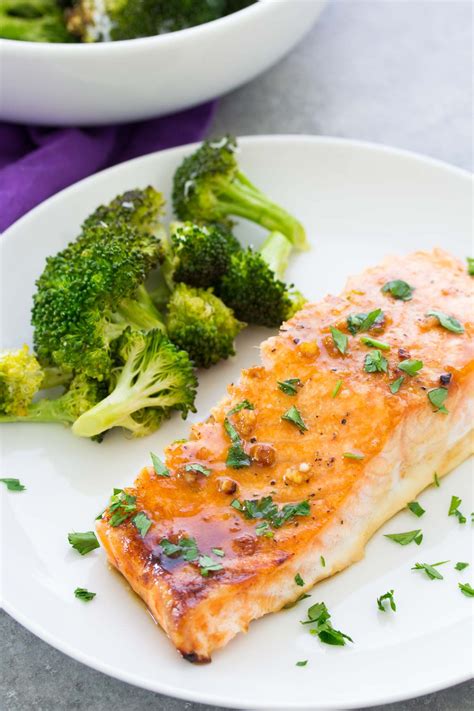 Bake the fillets inside the preheated oven. The best easy oven baked salmon recipe! The salmon is ...