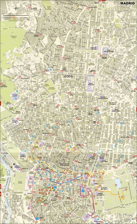 Mapas Detallados De Madrid Para Descargar Gratis E Imprimir