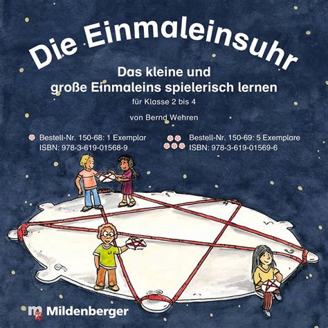 Auch wenn unser gutscheinvorlagen editor wirklich leicht. Mildenberger Verlag GmbH - Die Einmaleinsuhr - Das kleine und große Einmaleins spielerisch ...