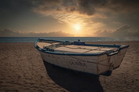 Boat Sunset Sea Free Photo On Pixabay Pixabay