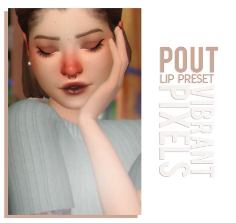 Vibrantpixels Pout Lip Preset ♥• Enabled For Male And Female • Custom