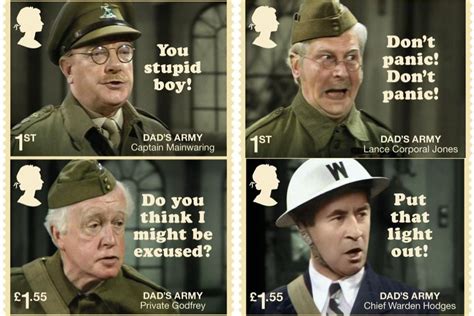 Royal Mail Unveils Commemorative Stamps For Dad S Army Th Anniversary