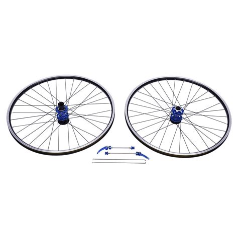 Inch Mountain Bike Wheelset Disc Brake Front Rear Wheels Quick Release US EBay