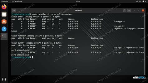 Collection Of Basic Linux Firewall Iptables Rules Linux Tutorials