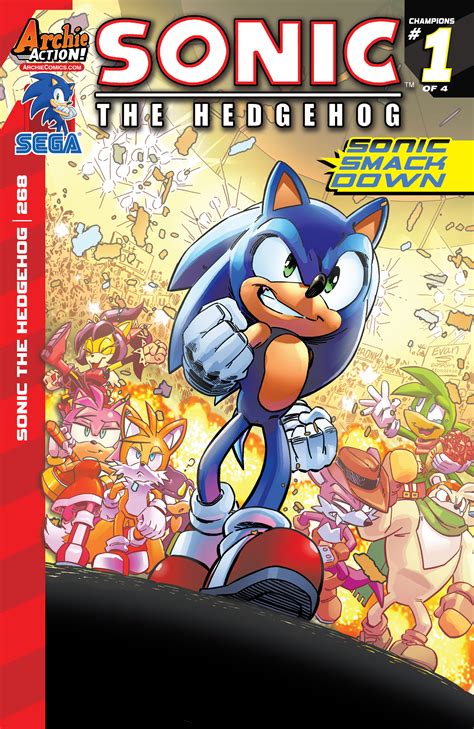 Archie Sonic The Hedgehog Issue 268 Sonic News Network Fandom