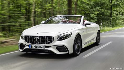 2018 Mercedes Amg S63 Cabriolet 4matic Color Designo Diamond White