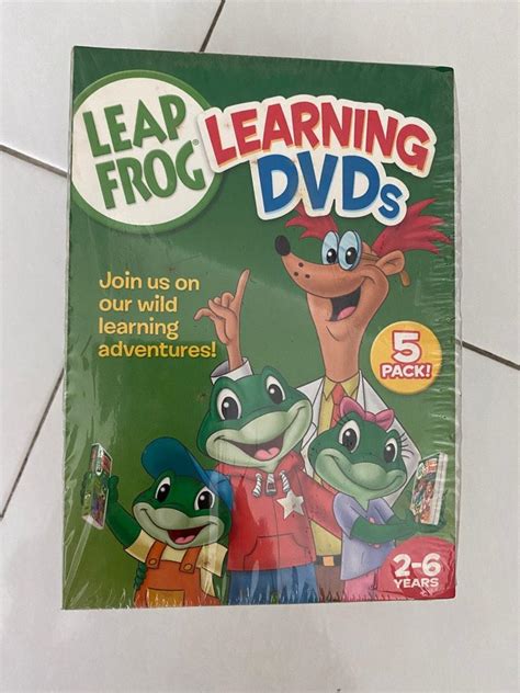 Leapfrog Learning Dvds 5 Packs Hobbies And Toys Music And Media Cds