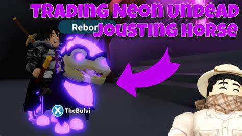 Trading Neon Undead Jousting Horse Youtube