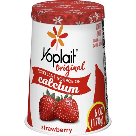 Yoplait Original Yogurt Single Serve Cup Strawberry 6 Oz General