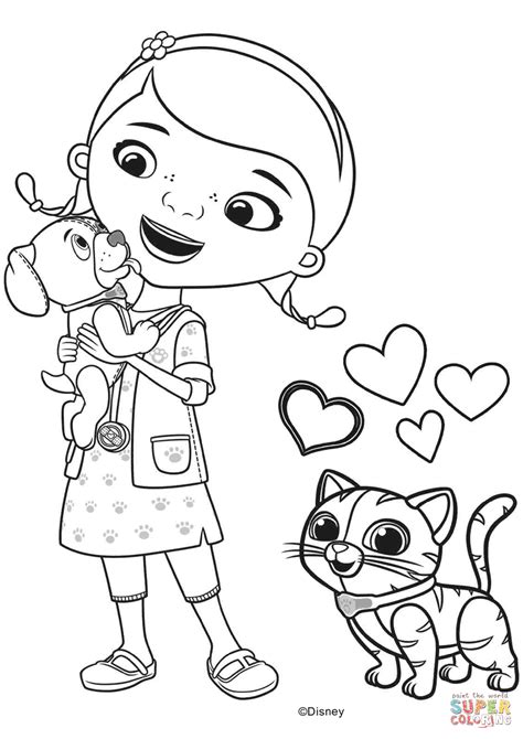 Find thousands of free and printable coloring pages and books on coloringpages.org! Doc mcstuffins coloring pages | The Sun Flower Pages