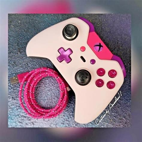Xbox One Elite Wireless Controller Custom Pastel Pink Soft